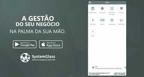 Apresentação App Web Glass